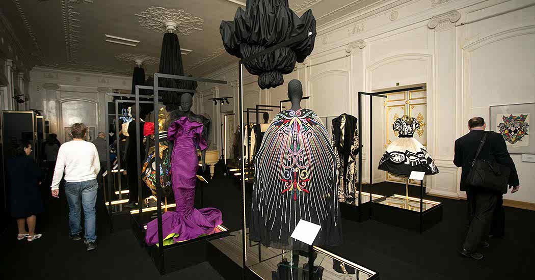 Задрапированная люстра