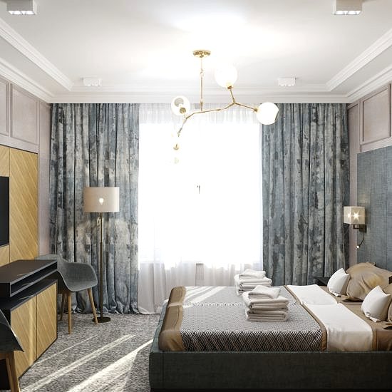 Текстиль в гостиничном номере