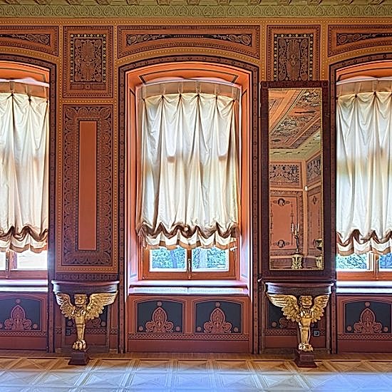 Шереметевский дворец оформление окон от нашей мастерской