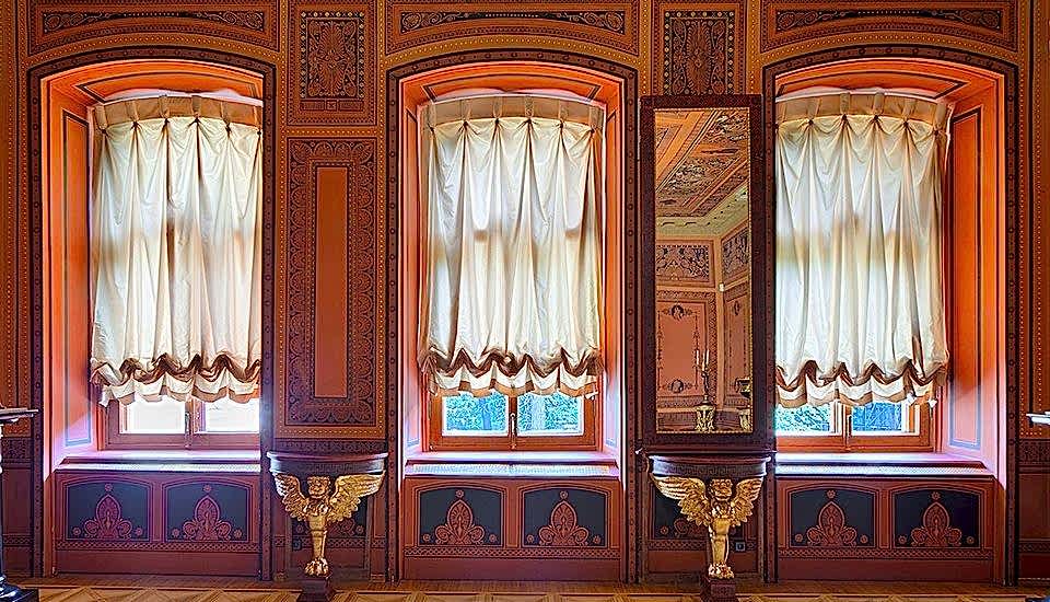 Шереметевский дворец оформление окон от нашей мастерской