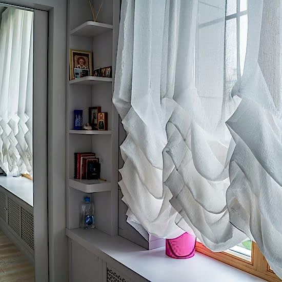 шторы ламберекены в гостиной